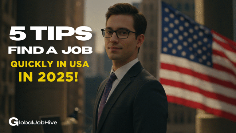 5 Tips for Finding a Job in the USA Quickly