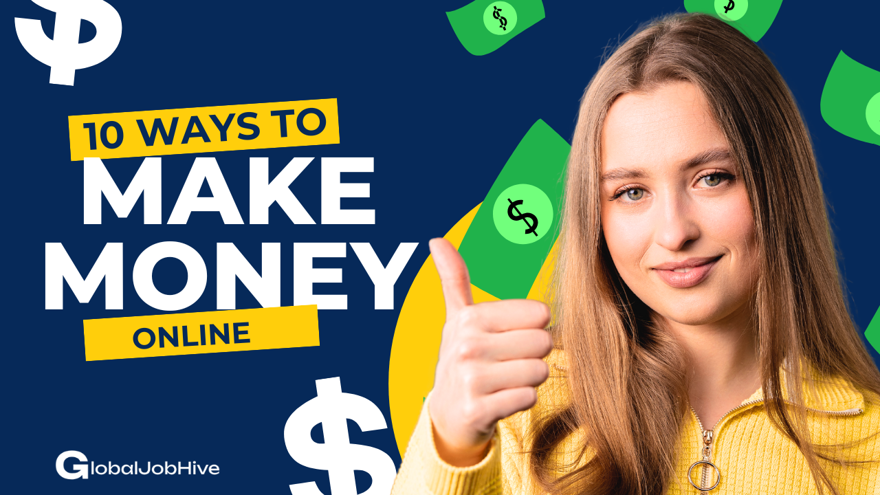 Are you tired of 9-to-5 job 10 Ways to make make money online